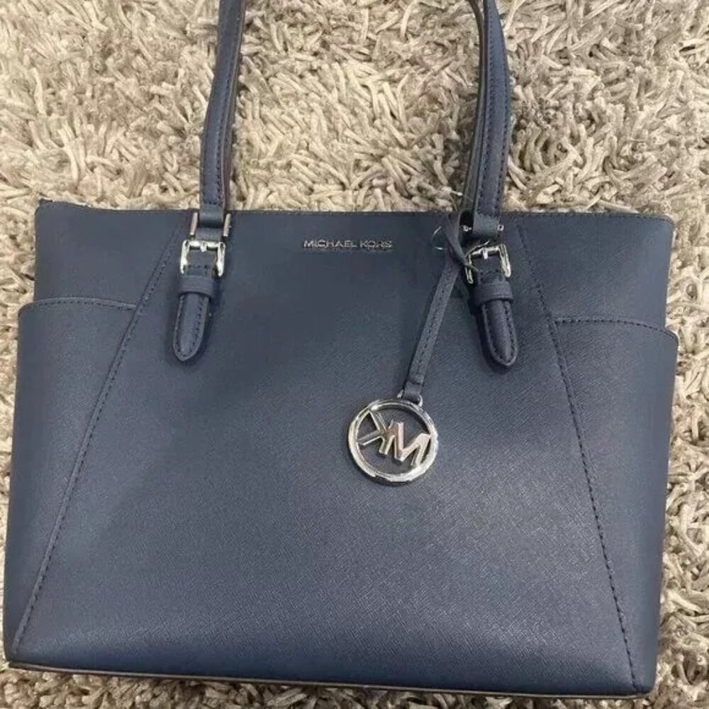 COPY - Michael Kors Charlotte Large Top Zip Tote 35F0SCFT3L - Picture 4 of 6